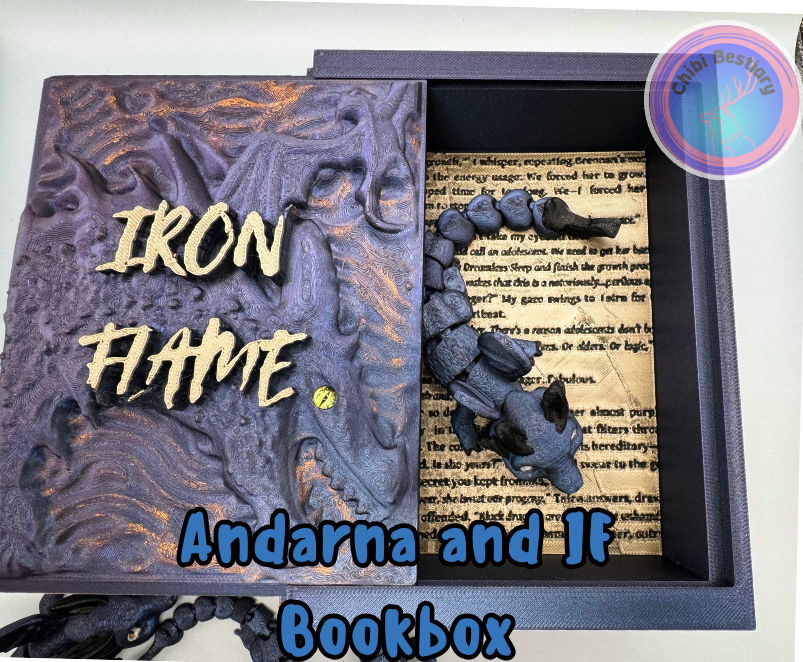Andarna the Scorpiontail Flexi and Book box